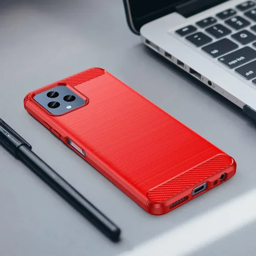 Miniatura 7 de Osophter Funda para T-Mobile Revvl 6 5G con 2 unids Protector de pantalla Absorción de golpes Flexible TPU Caucho Protector de teléfono celular