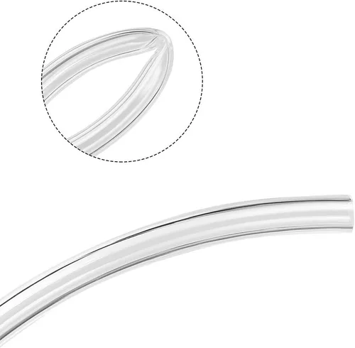 Miniatura 3 de Beduan Tubo de aire neumático 1/4 "OD compresor de aire transparente PU tubo de manguera para transferencia de fluido de agua 557.7 ft 557 pies