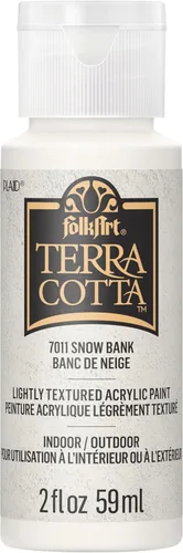 FolkArt, Snowbank Pintura Acrílica Surtida 2 fl oz / 59ml Terra Cotta Para Manualidades DIY Fáciles de Aplicar, Suministros de Arte Con Acabado