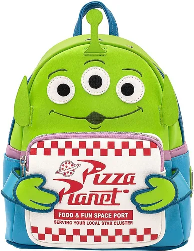 Miniatura 2 de Loungefly Disney Pixar Toy Story Pizza Plant Alien Mini mochila Multi