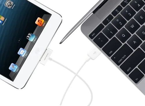 Miniatura 7 de Cable cargador corto de 30 pines [certificado MFi] para iPhone 4, iPhone 4S, iPad 1/2/3, iPod Touch, iPod Nano (blanco, 8 pulgadas, 7.9 in, 1 unidad)