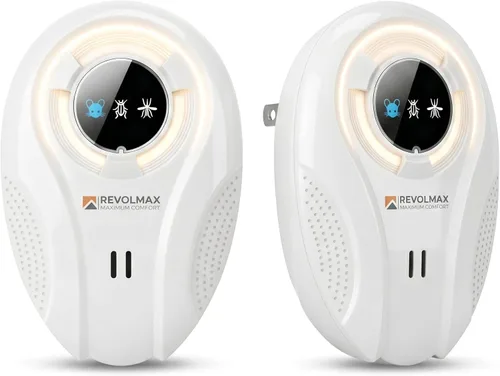 T-27, Repelente ultrasónico de control de plagas, electrónico y ultrasonido, repelente enchufable para interiores, deshazte de roedores, ratones,