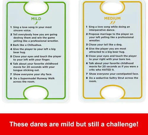 Miniatura 4 de Mattel Games UNO Dare - Juego de cartas solo para adultos para noche de juegos, viajes, camping y fiesta