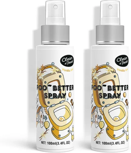 Miniatura 10 de Clean-n-Fresh Aerosol para inodoro, aroma a eucalipto, aceite esencial de plantas 100% natural, ambientadores para baño, más de 400 usos, eliminador