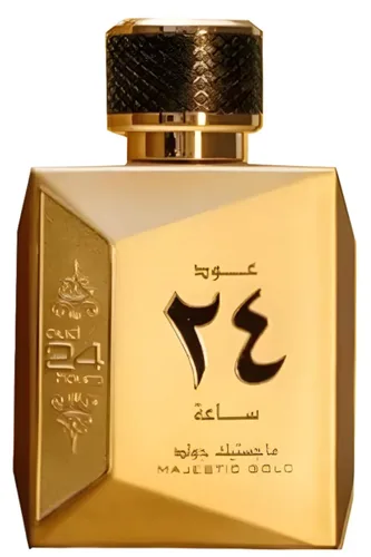 Ard Al Zaafaran Oud 24 Hours Majestic Gold Eau de Parfum Spray para Unisex, 3.4 onzas