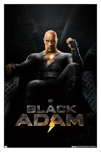 Miniatura 13 de Trends International DC Comics Movie Black Adam - Póster de pared de una hoja Versión con marco negro