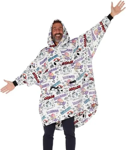 Miniatura 19 de THE COMFY Dream Squishmallows Oversized Wearable Blanket for Women and Kids, Ultrasoft Plush Light Microfiber Blankets