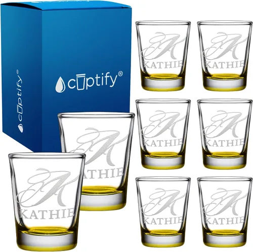 Miniatura 65 de Juego de 2 vasos de chupito personalizados para hombre, fondo azul, 2 onzas, grabados, regalo personalizado para cumpleaños, bodas, día del padre