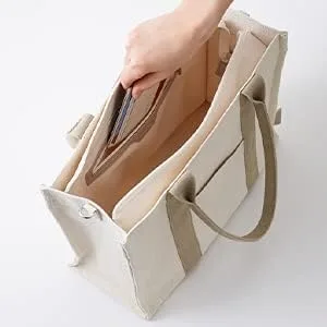 Miniatura 7 de Bebefit Bolsa de pañales con bolsa organizadora y bolsa aislada para mamá y papá material de espiga 12 bolsillos