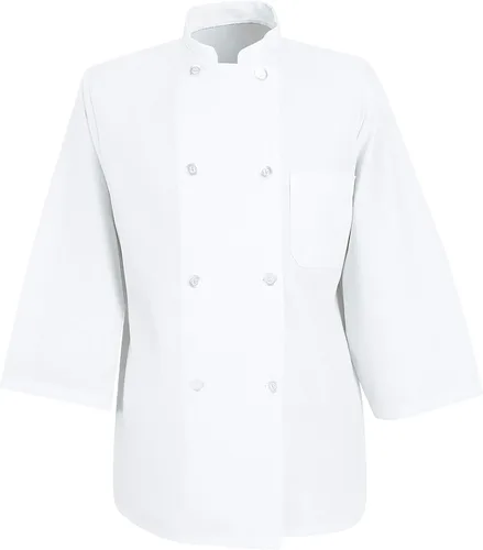 Miniatura 2 de Chef Designs Abrigo de chef de manga 34 para hombre