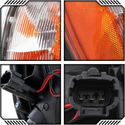 Miniatura 9 de EPIC LIGHTING Reemplazo del conjunto de luces de señal halógenas estilo OE para NISSAN 98-00 FRONTIER 00-01 XTERRA - Par