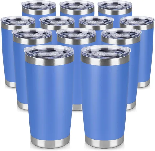 Miniatura 14 de Vaso Térmico de 20 oz de Acero Inoxidable Vasos Térmicos a Granel con Tapa Aislamiento de Doble Pared Tazas de Café Térmicas para Bebidas Calientes