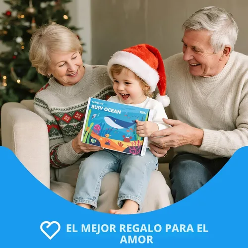 Miniatura 9 de hahaland Libro de actividades sensoriales Montessori para niños pequeños de 1 a 3 años, juguete de viaje para niños de 1, 2 y 3 años, juguete