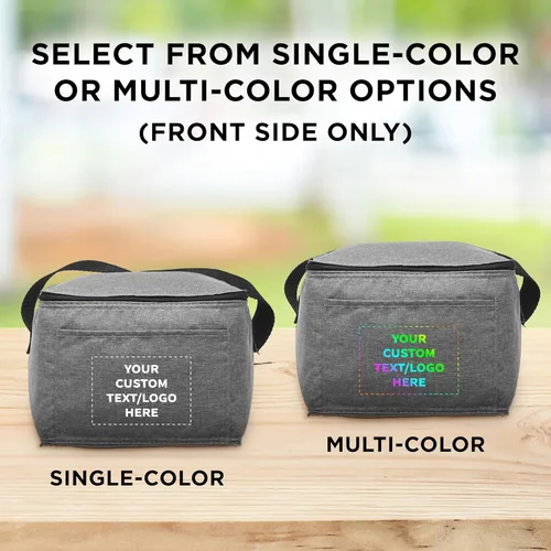 Miniatura 6 de Juego de 10 bolsas de almuerzo aisladas, paquete a granel, perfecta para el trabajo, viajes, eventos al aire libre, color negro