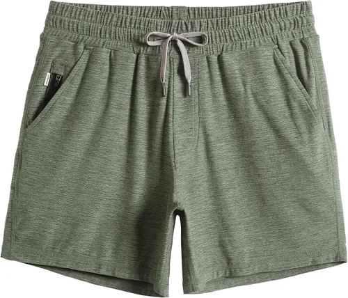 maamgic Pantalones cortos de entrenamiento para hombre de 5 pulgadas, suaves, elásticos, para correr, gimnasio, atléticos, con bolsillos con