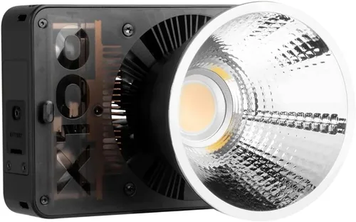 Miniatura 12 de Zhiyun X100 PRO - Luz de fotografía bicolor de 100 W, CRI 95+, TLCI 97+, temperatura de color 2700K-6500K, compatible con Bluetooth y control