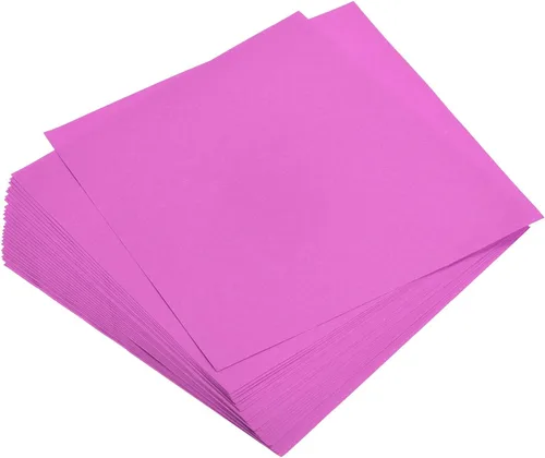 Miniatura 37 de MECCANIXITY 100 hojas de papel de origami de doble cara de 8 x 8 pulgadas (7.9 x 7.9 in), hoja cuadrada para proyectos de manualidades, Pasto verde