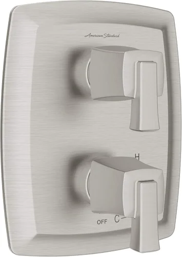 American Standard TU353740.295 Townsend - Desviador de ducha integrado de 2 manijas, solo níquel cepillado