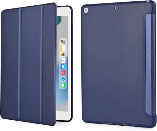 Miniatura 4 de RUBAN Funda para iPad de 9.7 pulgadas 6ª 5ª generación, Air 2/Air 1 2018 2017 - Funda inteligente ultra delgada y ligera con antiarañazos, Azul