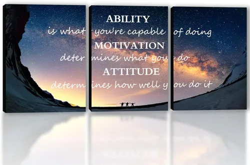 Miniatura 15 de Arte de pared motivacional para oficina, lienzo inspirador, arte de pared, póster de ajetreo, impresión de cita de empresario, pintura de pared, 3