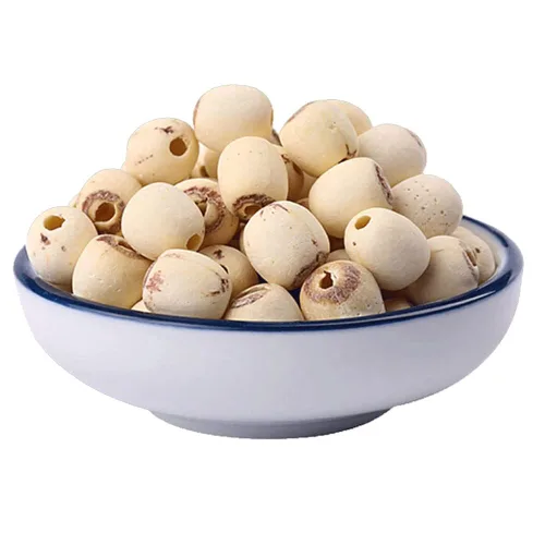 Miniatura 6 de Semilla de loto seca 10.58 oz/300 g Sopa de postre Ingredientes de congee Semillas de loto peladas Semilla de loto blanca seca de Sopa de gachas