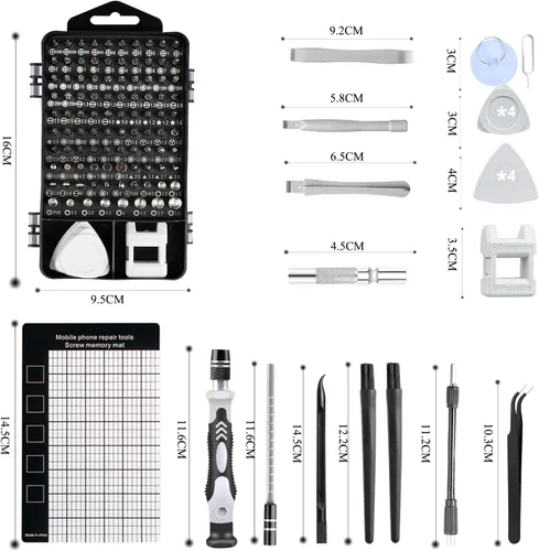 Miniatura 2 de Kit de limpieza de precisión, juego de herramientas de limpieza de plumero de aire eléctrico, kits de reparación rápida para teléfono, computadora