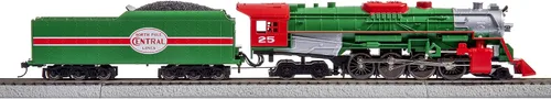 Miniatura 6 de Juego de tren Lionel Christmas Express LionChief Bluetooth eléctrico de calibre HO con control remoto, multicolor