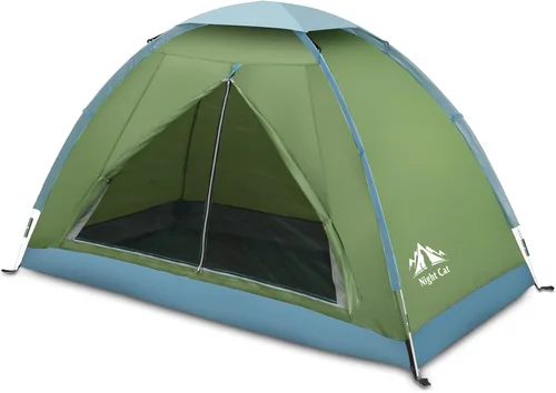 Miniatura 10 de Night Cat Tienda de Campaña para Mochileros para Una o Dos Personas, Liviana, Impermeable, para Acampar, Senderismo, para Adultos, Niños, Scouts