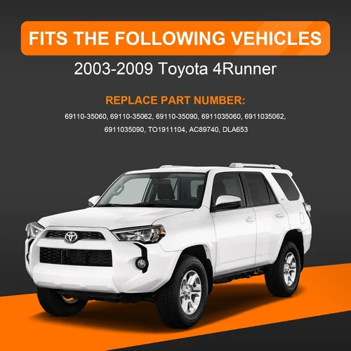 Miniatura 4 de Actuador de pestillo trasero para Toyota 4Runner 2003-2009 Accionador de bloqueo de puerta trasera Ensamblaje del pestillo del tronco Reemplaza