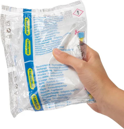 Miniatura 8 de HUMYDRY Recambios de absorción de humedad para deshumidificador de 8.8 onzas, paquete de 6 bolsas sin perfume, hasta 100 pies cuadrados, control