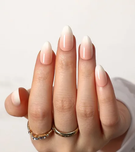 Miniatura 9 de morily 24 uñas postizas negras a presión, uñas postizas de aguja de longitud media, uñas postizas de almendra, uñas postizas largas acrílicas Negro
