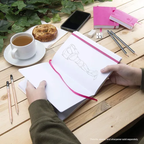 Miniatura 6 de Cuaderno de bocetos Travelers Dot Grid Pentalic Art, libre de ácidos