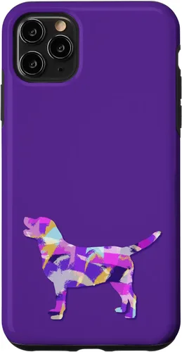 Miniatura 13 de Labrador Retriever Dog Silhouette Purple Pink Yellow Blue Case for iPhone 17