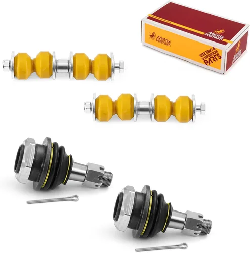 Miniatura 99 de Metrix Premium Chassis Parts - Juego de 4 piezas de articulación de rótula superior y barra estabilizadora delantera para Ford Ranger RWD 1998-2011