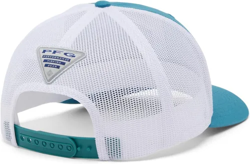 Miniatura 816 de Columbia - Gorra de malla con bandera con árboles unisex para adultos, corona alta