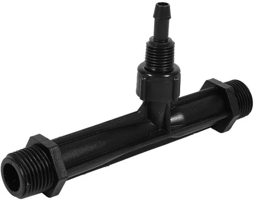 Miniatura 6 de Wytino Tubo de inyector de fertilizante, inyector de fertilizante Venturi de riego 1/2 "3/4" 1 pulgada Inyector mezclador de fertilizante de jardín
