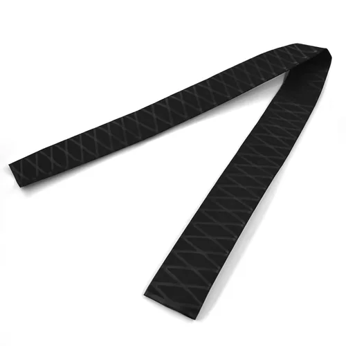 HOSTIC Tubo termorretráctil para mango de caña de pescar, corcho antideslizante, duradero, disponible en 2 longitudes, 5 colores, 14 tamaños Negro