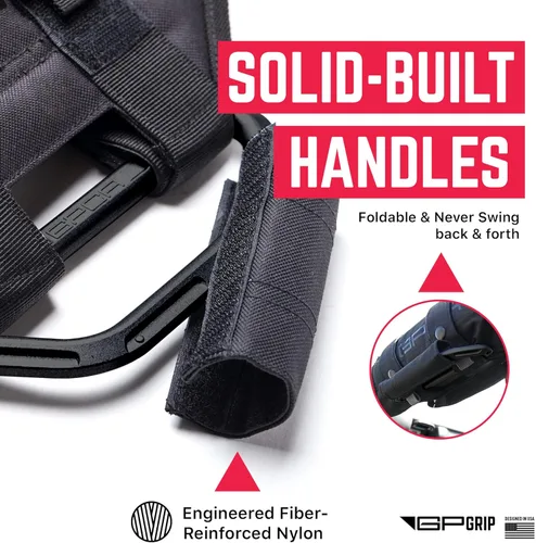 Miniatura 5 de GPCA GP-Grip PRO - Asa de agarre para Jeep Wrangler JL JK Sports/Sahara/Freedom/Rubicon X Unlimited X 2DR/ 4DR 2007-2020 con barras de rodillo de 3