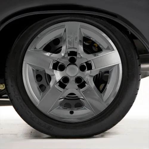 Upgrade Your Auto Juego de cuatro tapacubos cromados de 17 pies para Pontiac G6 2007-2010 (atornillado)