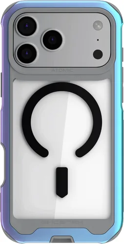 Miniatura 61 de Ghostek Atomic Slim - Funda protectora para iPhone 15 Pro Max, compatible con accesorios MagSafe, marco de metal de aluminio, funda de teléfono