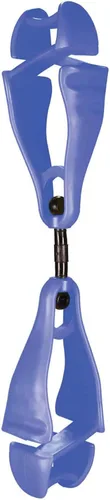 Miniatura 14 de Ergodyne Squids 3420 Swiveling Glove Clip Holder with Dual Clips Rojo - Paquete de 6