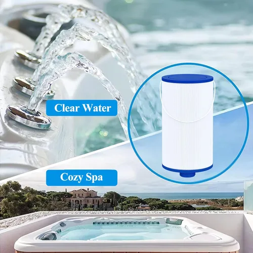 Miniatura 7 de Cryspool® Filtro 2402 compatible con Watkins 303279, FC-2402, filtro de flujo libre y Lifesmart para bañera de hidromasaje, cartucho de filtro