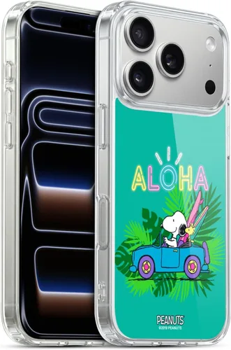 Miniatura 152 de Head Case Designs Peanuts Tropical Surf Snoopy Aloha Disco Gel Funda con licencia oficial [protección de grado militar] compatible con Apple iPhone