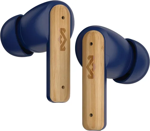 Miniatura 10 de Auriculares inalámbricos House of Marley Little Bird con controles táctiles, micrófono incorporado, 24 horas de reproducción con estuche, carga