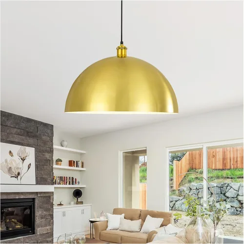 Miniatura 17 de Lámpara Colgante de Granja Negra Accesorios de Lámpara Colgante - Luces Colgantes de Isla de Cocina de 16 pulgadas Luces Colgantes Industriales