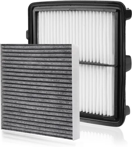 Miniatura 30 de Combo de Filtro de Aire de Cabina y Motor Forccord Compatible con Honda Civic 2016-2025 2026 2.0L, HR-V 2023-2026 2.0L Filtro de Cabina de Carbón