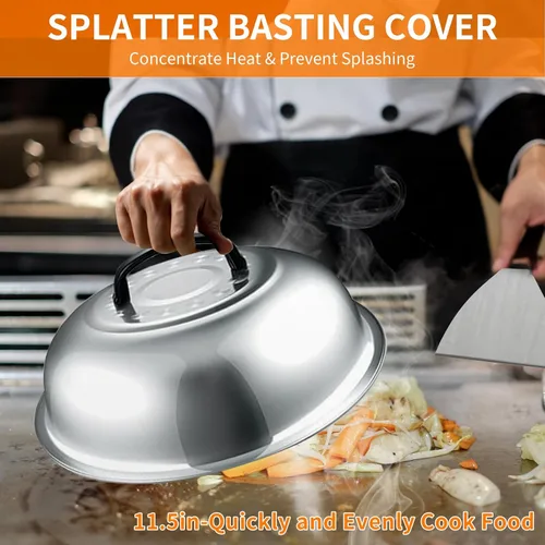 Miniatura 3 de Kit de accesorios para parrilla Latiret Blackstone, juego de 23 accesorios para parrilla para Camp Chef, accesorios para parrilla de parte superior