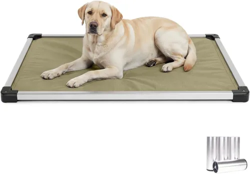 Miniatura 22 de K9 Ballistics - Cama para jaula de perro, a prueba de mordiscos, acolchada y blindada, prácticamente indestructible, patas incluidas