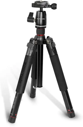 Promate Precise 155 - Trípode fotográfico, negro
