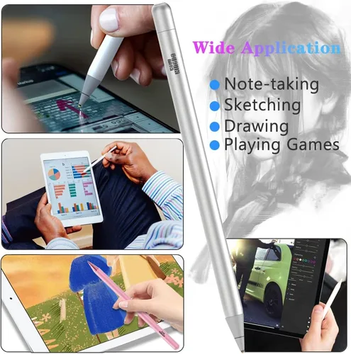 Miniatura 6 de Stylus para iPad, Stylus para iPhone (Plata)